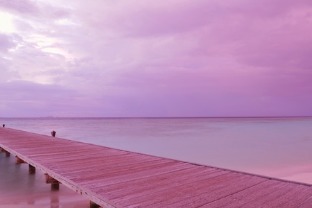 beautiful tropical beach background landscape nature sunsetの写真素材