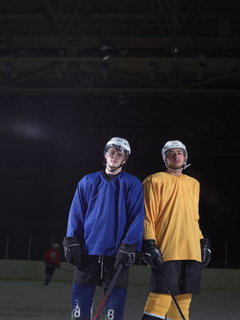 ice hockey sport players comptetition concpetの写真素材
