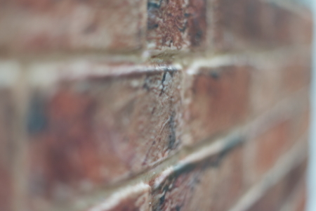 background of old vintage brick wallの写真素材