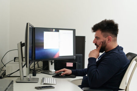 professional video editor enhancing digital footage using specialized software
