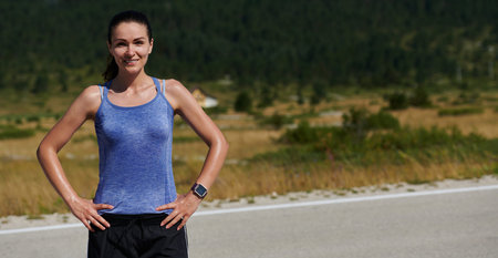 Close-Up Portrait of Determined Athlete Resting After Intense Workout