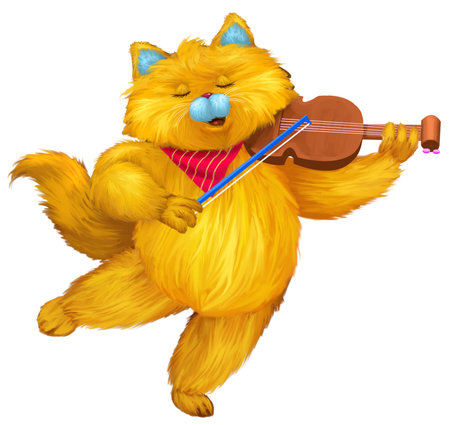 funny catの写真素材