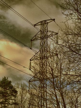 Powercableの写真素材