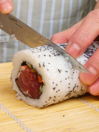 Japanese Sushiの写真素材