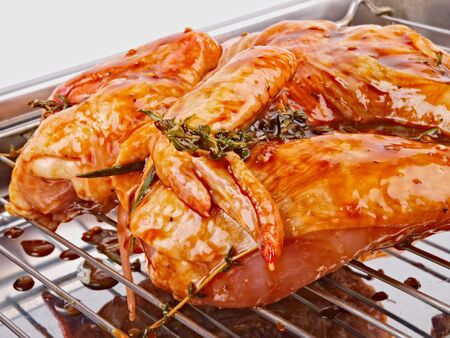 Marinated Chickenの写真素材