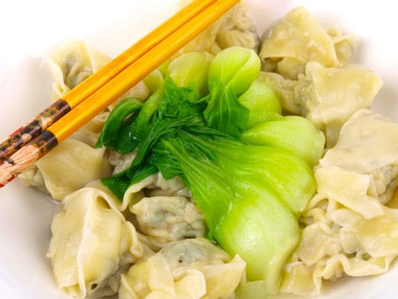 Chinese Dumplingsの写真素材