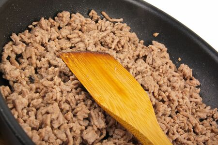 minced meatの写真素材