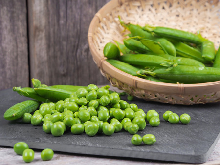 Fresh Peasの写真素材