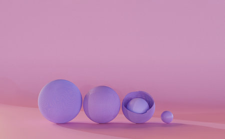 Abstract 3d render, modern geometric background, graphic design.3d rendering.の写真素材