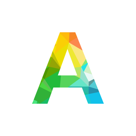 Letter A logo design vector template for business companyのイラスト素材