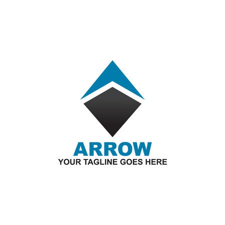 Arrow icon logo designのイラスト素材