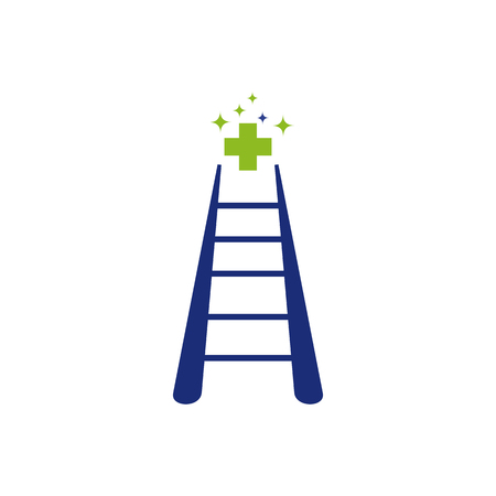 Simple Design inspiration medical and health care logo templateのイラスト素材