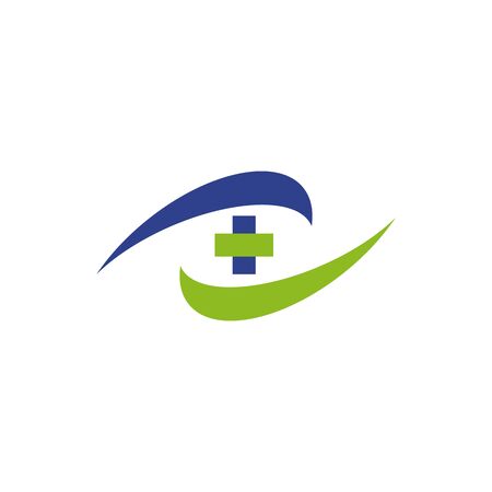 Simple Design inspiration medical and health care logo templateのイラスト素材