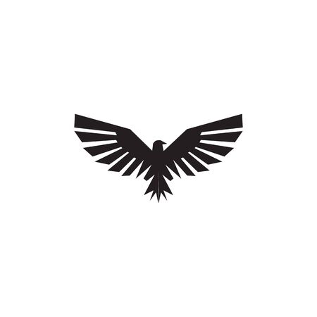 Eagle bird logo icon design vector templateのイラスト素材