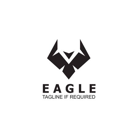 Eagle bird logo icon design vector templateのイラスト素材
