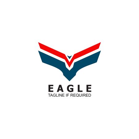 Eagle bird logo icon design vector templateのイラスト素材