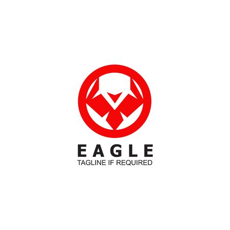 Eagle bird logo icon design vector templateのイラスト素材