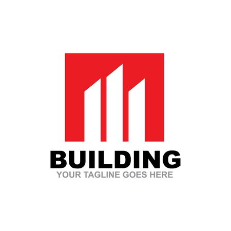 Apartment logo icon design vector templateのイラスト素材