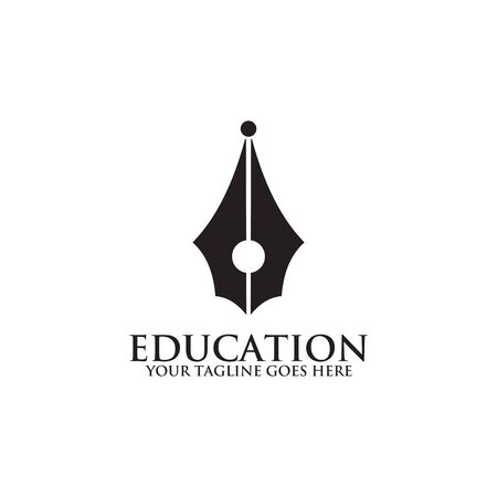 Education logo design inspiration vector templateのイラスト素材