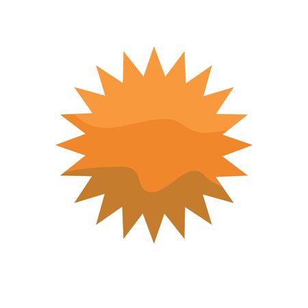 Sun logo inspiration icon design vector templateのイラスト素材