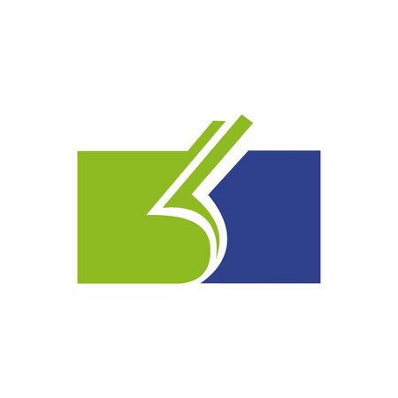 S letter initial logo design templateのイラスト素材