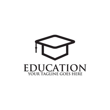 Education logo design inspiration vector templateのイラスト素材