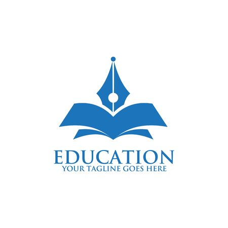 Education logo design inspiration vector templateのイラスト素材