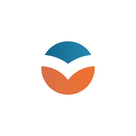 M letter initial logo design inspiration vector templateのイラスト素材