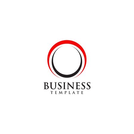 Circle logo design inspiration vector templateのイラスト素材