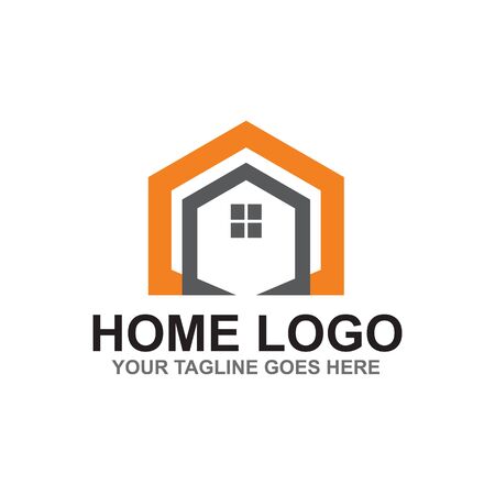 Home logo design inspiration vector icon templateのイラスト素材