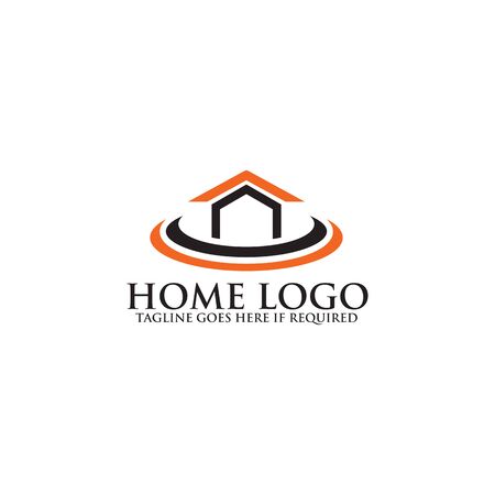 Home logo design inspiration vector icon templateのイラスト素材