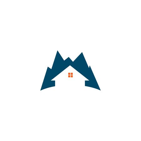 Home logo design inspiration vector icon templateのイラスト素材