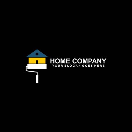 Home logo design inspiration vector icon templateのイラスト素材