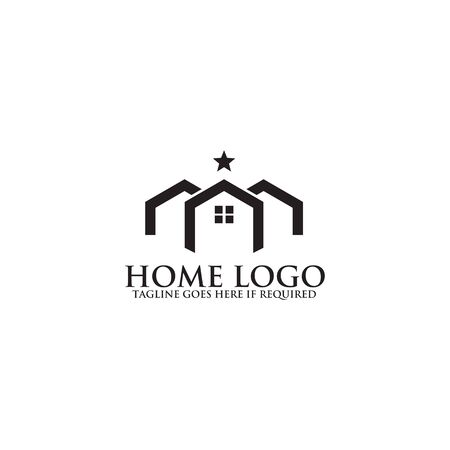 Home logo design inspiration vector icon templateのイラスト素材