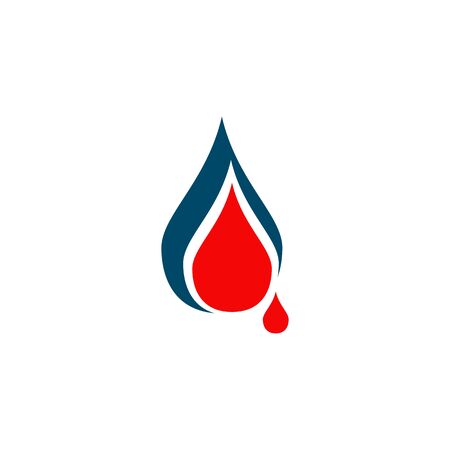 Blood icon  design vector templateのイラスト素材
