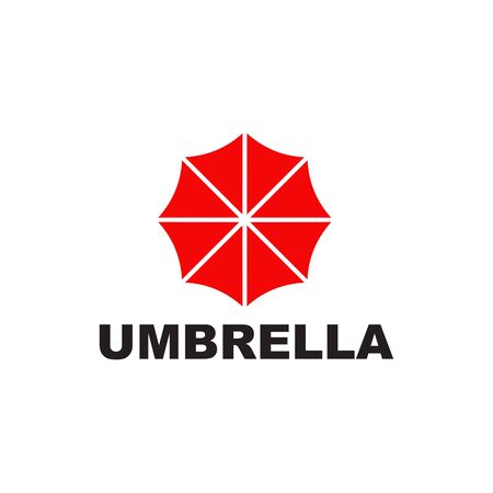 Umbrella  design inspiration vector icon templateのイラスト素材
