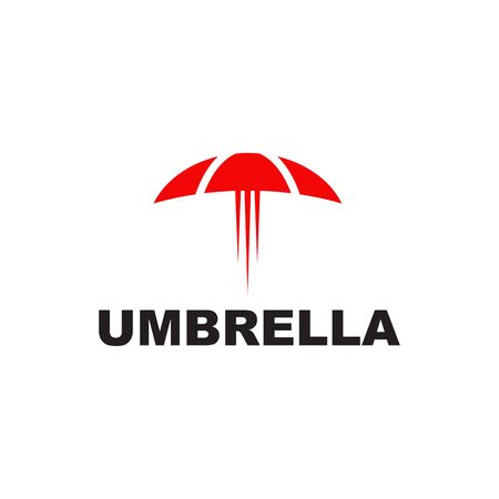 Umbrella  design inspiration vector icon templateのイラスト素材