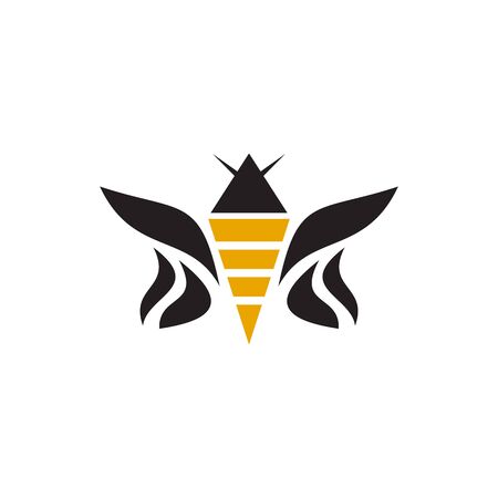 Bee   design vector templateのイラスト素材