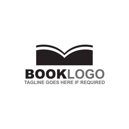 Book logo design inspiration vector templateのイラスト素材