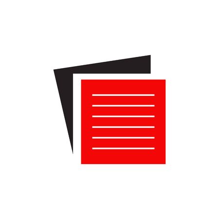 Book   design inspiration vector templateのイラスト素材