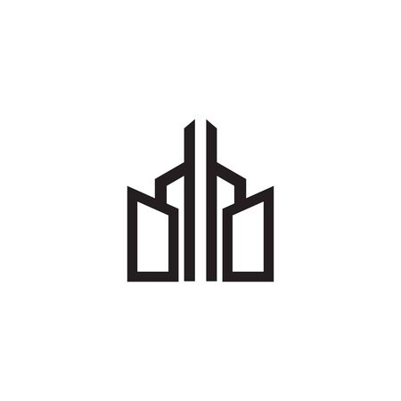 Building   design vector templateのイラスト素材