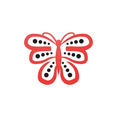 Butterfly   design inspiration vector templateのイラスト素材