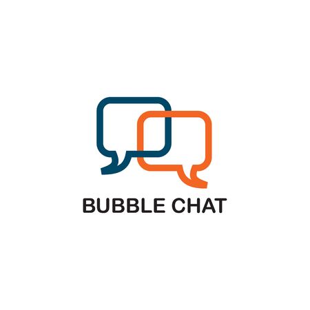 Bubble chat   icon design inspiration vector templateのイラスト素材