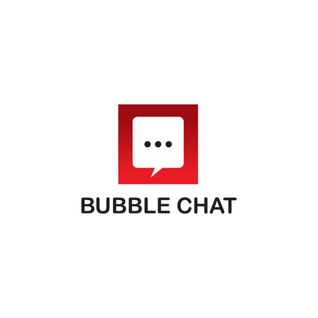 Bubble chat   icon design inspiration vector templateのイラスト素材