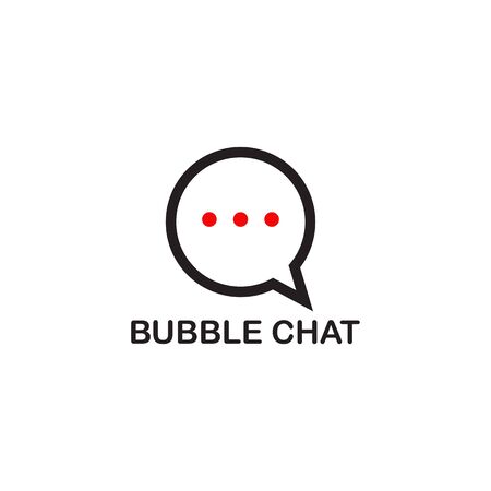 Bubble chat   icon design inspiration vector templateのイラスト素材