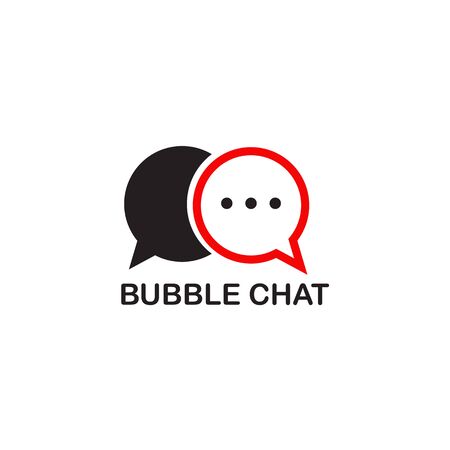 Bubble chat   icon design inspiration vector templateのイラスト素材