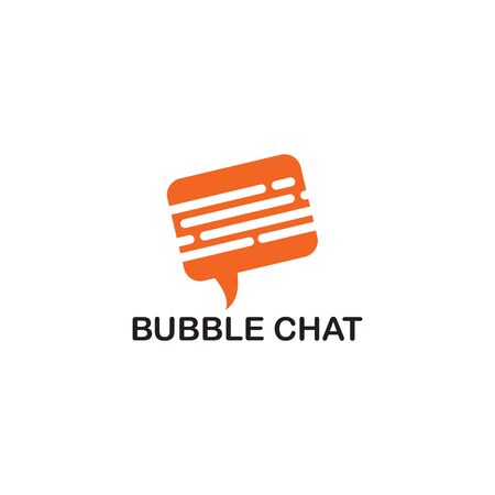 Bubble chat   icon design inspiration vector templateのイラスト素材