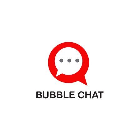 Bubble chat   icon design inspiration vector templateのイラスト素材