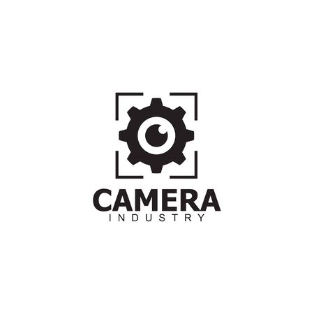 Camera  design inspiration vector templateのイラスト素材