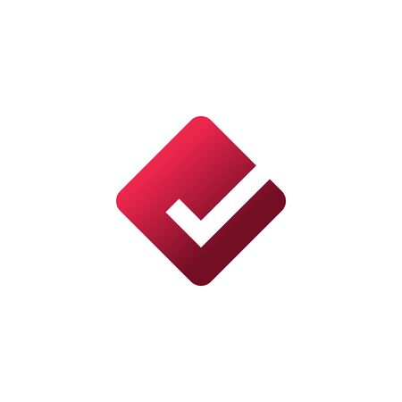 Check mark  design inspiration vector templateのイラスト素材